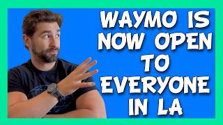 Waymo Los Angeles is now Available to EVERYONE [upl. by Vickey]