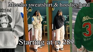 Meesho winter sweatshirt amp hoodies haul very affordable amp pinteresty [upl. by Anairad697]