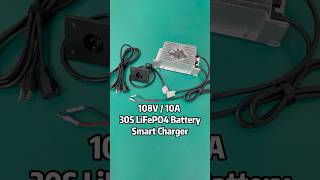 E22 108V 10A 30S LiFePO4 Battery Charger batterycharger diy lithiumbatterycharger ezgo [upl. by Aohk]