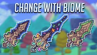 These Weapons Change Themself from Biome to Biome Calamity 15 [upl. by Aylmar233]