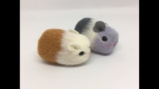 How to make a needle felt guinea pig Great for Beginners [upl. by Infield]