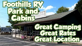 Foothills RV Park and Cabins Pigeon Forge Tennessee [upl. by Jori402]