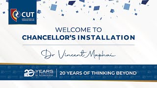 Chancellors Installation Dr Vincent Maphai [upl. by Sharity]