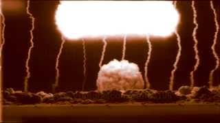 HD Scientific photography of atomic bomb testing  Vintage footage restored [upl. by Akayas724]