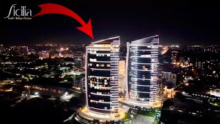 Restaurant SICILIA à Kinshasa Gombe  Congo Vlog 2024  Riverside Towers [upl. by Gusty]