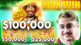 I GOT MAX WIN ON BIG BASS AMAZON XTREME while OPENING A 60000 BONUS HUNT  ft WatchGamesTV [upl. by Yrrot]