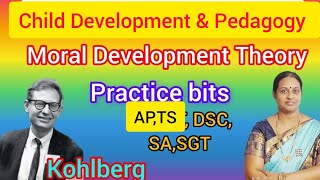 Kohlberg Moral Development Theory Important bitsAPTS DSC psychologyChild Pedagogy amp Development [upl. by Nuahsed]