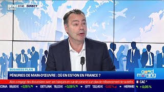 François Moreau Randstad France  Pénurie de maindœuvre où en eston en France [upl. by Barr600]