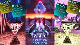 TOP 3 BEST Blueprint amp Loot Farms  ABERRATION Ascended  Full Guide [upl. by Nacnud]