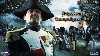 ARMEE DITALIE RISES Napoleon Total War  Italian Campaign 1 [upl. by Silvester298]