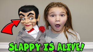 Slappy Is Alive Escape Slappy Slappy Caught Moving On Camera [upl. by Suellen]