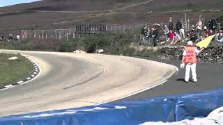 manx gp newcomers race 2010 Andy Fenton crash [upl. by Johnath562]