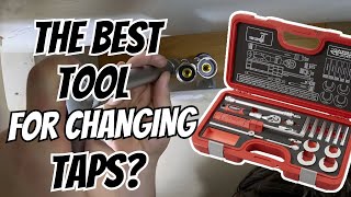 The best tool for changing taps [upl. by Lahcym]