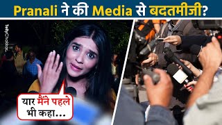 Pranali Rathod ने किया Media से Rude Behaviour दिए ऐसे जवाब  YRKKH [upl. by Verlee]