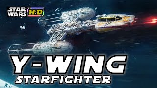 YWING FIGHTER Breakdown Rebel Alliance primary bomber Star Wars Hyperspace Database [upl. by Nessie788]