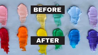 How to get brighter Swiss meringue buttercream colors [upl. by Marlee]