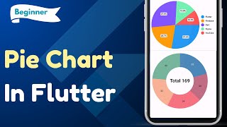 Flutter Pie Chart Example  Flutter Pie Chart Animation [upl. by Rihat]