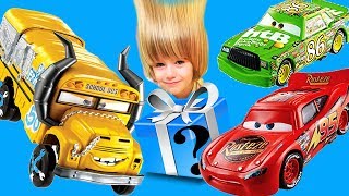 Cars 3 Crash Scene Miss Fritter Compilation with Gerti Toys [upl. by Simonette]