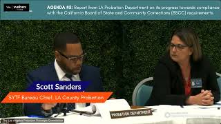 LA County Probations Correction Action Plan Update 121423 [upl. by Yevrah]