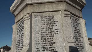 Larkhall Cenotaph Dday memory [upl. by Eidde]