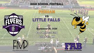 20240920September 20th 2024 LFCHS Football Homecoming Game vs The Perham Yellowjackets [upl. by Ainahpets603]