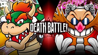 Bowser vs Eggman  DEATH BATTLE sub español Mario vs Sonic [upl. by Whit]