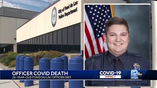 Fond du Lac police Officer dies from COVID19 complications [upl. by Sihon]