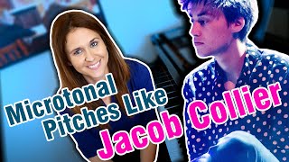 How To Sing Microtonal Pitches Like Jacob Collier [upl. by Gaige]