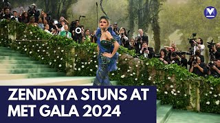 Zendaya Stuns at Met Gala 2024 Red Carpet Arrival [upl. by Akema207]