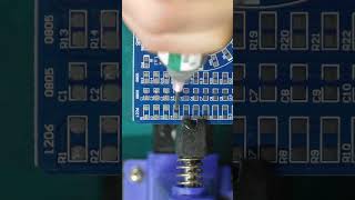 How to solder correctly  SMD soldering course  PCB board soldering [upl. by Allehs]