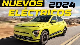 MEJORES Autos eléctricos que llegan en 2024 [upl. by Aohk]