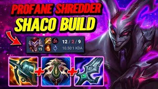 Kraken Profane DPS Assassin Shaco  S14 Ranked League of Legends Full Gameplay  Infernal Shaco [upl. by Charil]