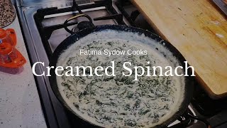 CREAMED SPINACH [upl. by Jerold]