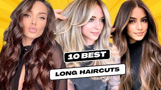 10 Best Long Haircuts and Hairstyles for Summer 2023 [upl. by Niwrehs885]