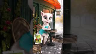 Tilly Green Using Talking Angela Meme talkingangela shorts meme [upl. by Nirred84]