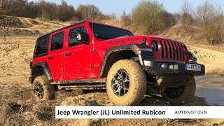 Jeep Wrangler JL Unlimited Rubicon 2019 Offroad und OnroadTest Review [upl. by Ahsilat]