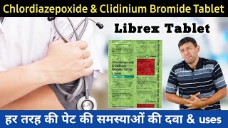 librax tablet  Librax tablet in hindi  chlordiazepoxide and clinidium bromide tablet in hindi [upl. by Tildie]