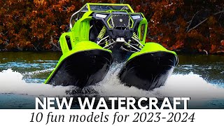 10 Innovative Watercraft and Newest Boats for 2023 amp 2024 Summer Seasons [upl. by Lavena]