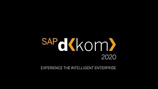 SAP dkom Global 2020 [upl. by Senoj]