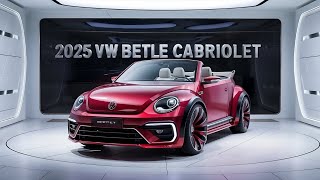 2025 VW Beetle Cabriolet Review A Modern Classic Reimagined [upl. by Phillida805]