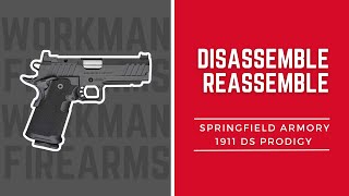 How to Disassemble and Reassemble the Springfield Armory Prodigy [upl. by Elden]