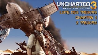 Uncharted 3  Emplacement des trésors chapitre 1 [upl. by Kylila]