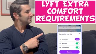 Lyft Extra Comfort Requirements [upl. by Attiuqehs324]