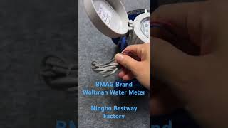 BMAG brand R200H amp R80V Woltman Water Meter bmag NingboBestwaymanufacturer woltman water meter [upl. by Noffihc]