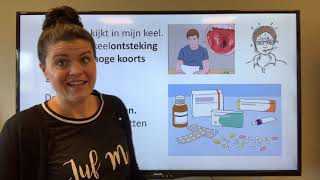 NT2 ziek hoofdpijn keelpijn dokter afspraak maken Nederlands leren TC 57 learndutch [upl. by Hsekar752]