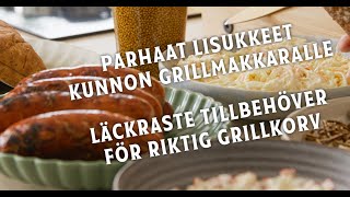 Micken makuja Parhaat grillimakkaralisukkeet [upl. by Yarased]