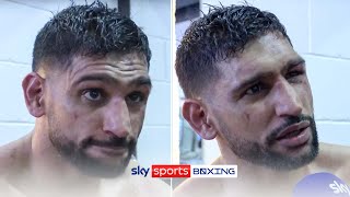 quotThe love of the sport is not there anymorequot 😔  Amir Khan reacts to his defeat to Kell Brook [upl. by Leeland]