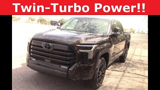 2024 Toyota Tundra iForce Max Hybrid Review [upl. by Edina]