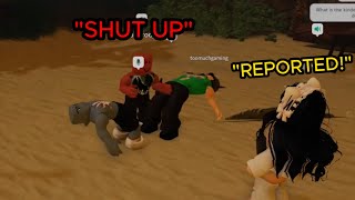 ROBLOX BAR HOPPING GONE WRONG [upl. by Leterg740]