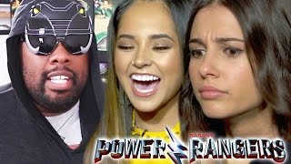 MY POWER RANGERS AUDITION with the 2017 MOVIE CAST [upl. by Cacka656]